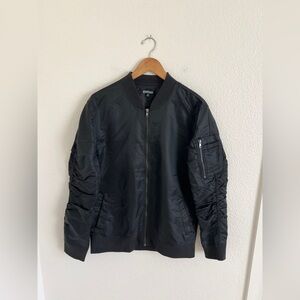 ELWOOD black thin bomber jacket / size M